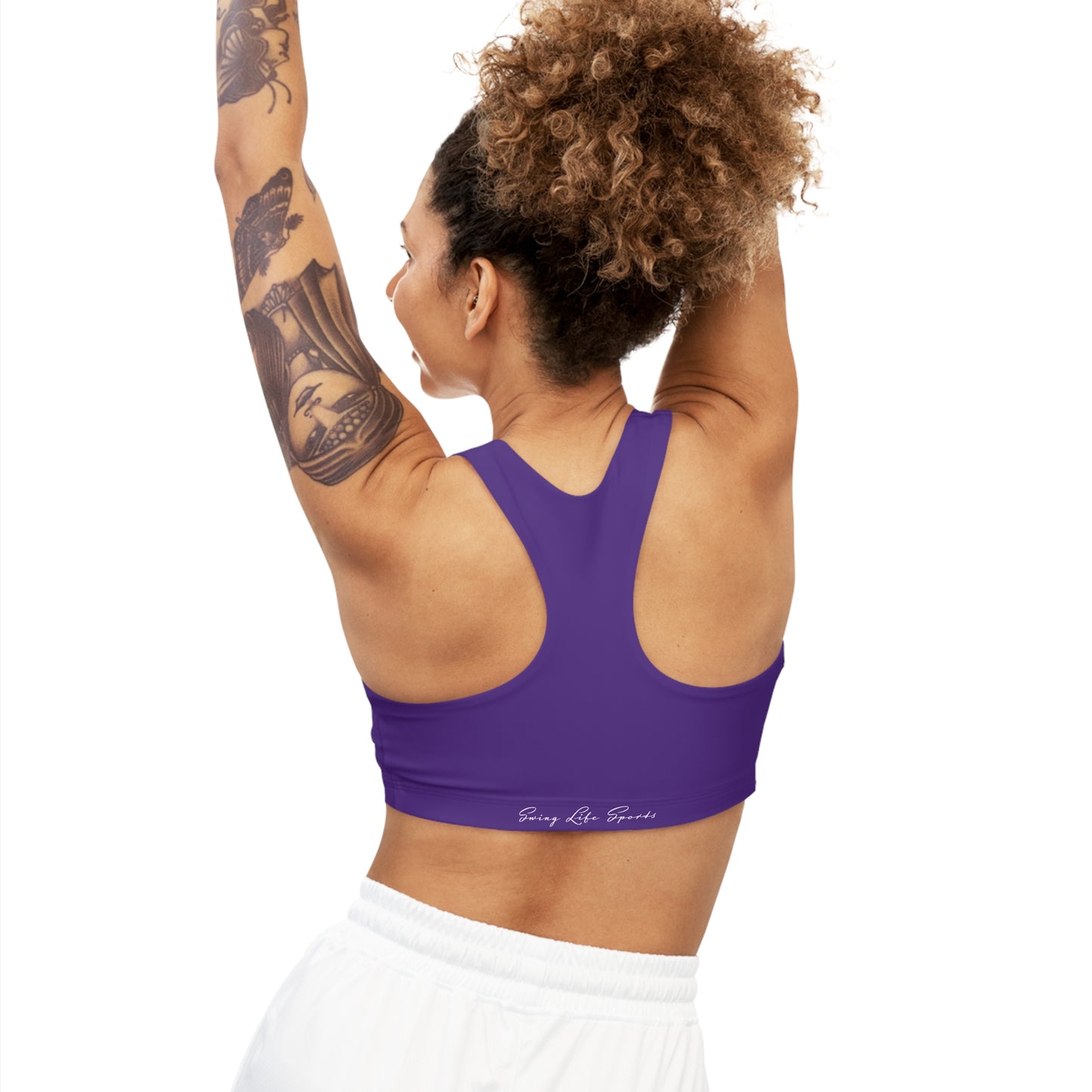 SLS Sports Bra Purple