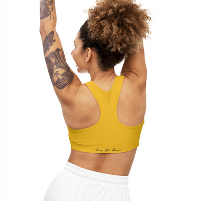 SLS Sports Bra Yellow