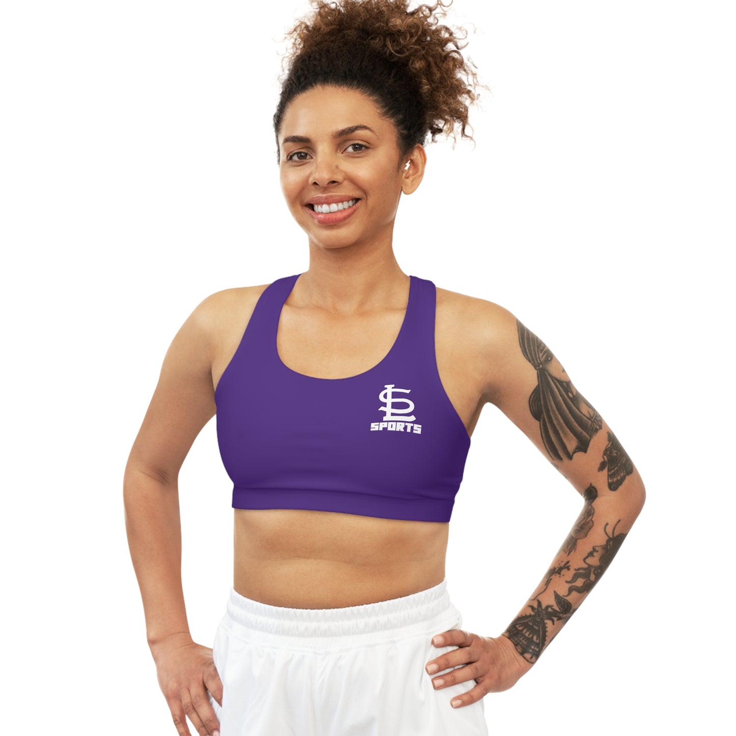 SLS Sports Bra Purple