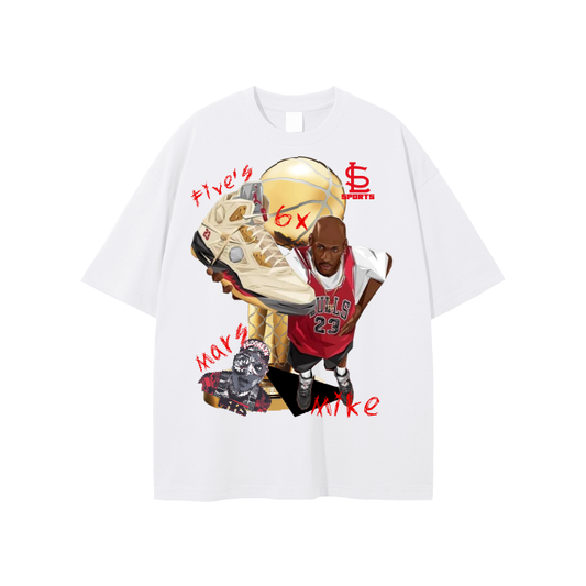 Jordan 5s & Mars Tee